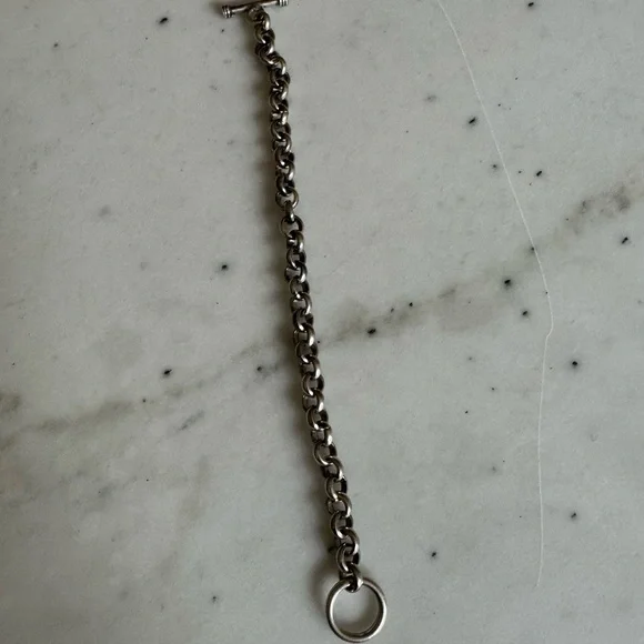 Silver chain link bracelet - Picture 4 of 4